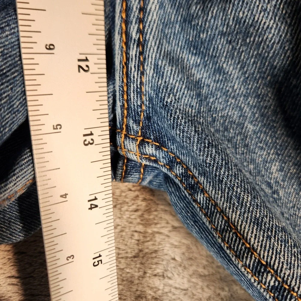 Levi's 505‎ Jeans Men's 42X30 Blue Straight Regular Fit Distressed